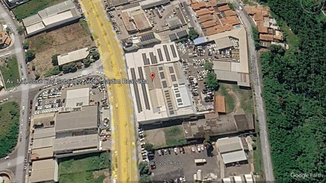 Prédio comercial com ampla estrutura e 2.071,77 m² de área construída - Limeira/SP