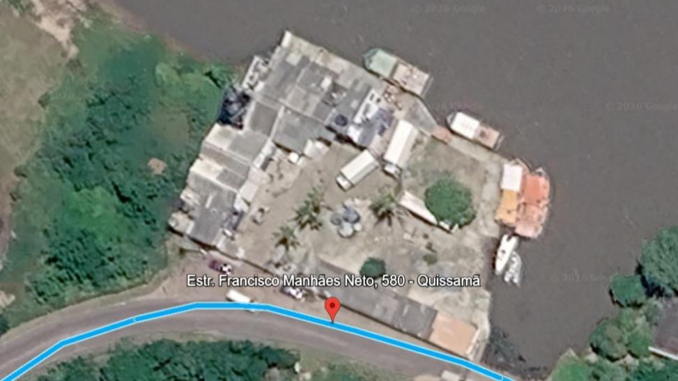 Área de 2.000,00m² em Barra do Furado com 55,00m de frente para a Estrada Francisco Manhães Neto – Quissamã/RJ