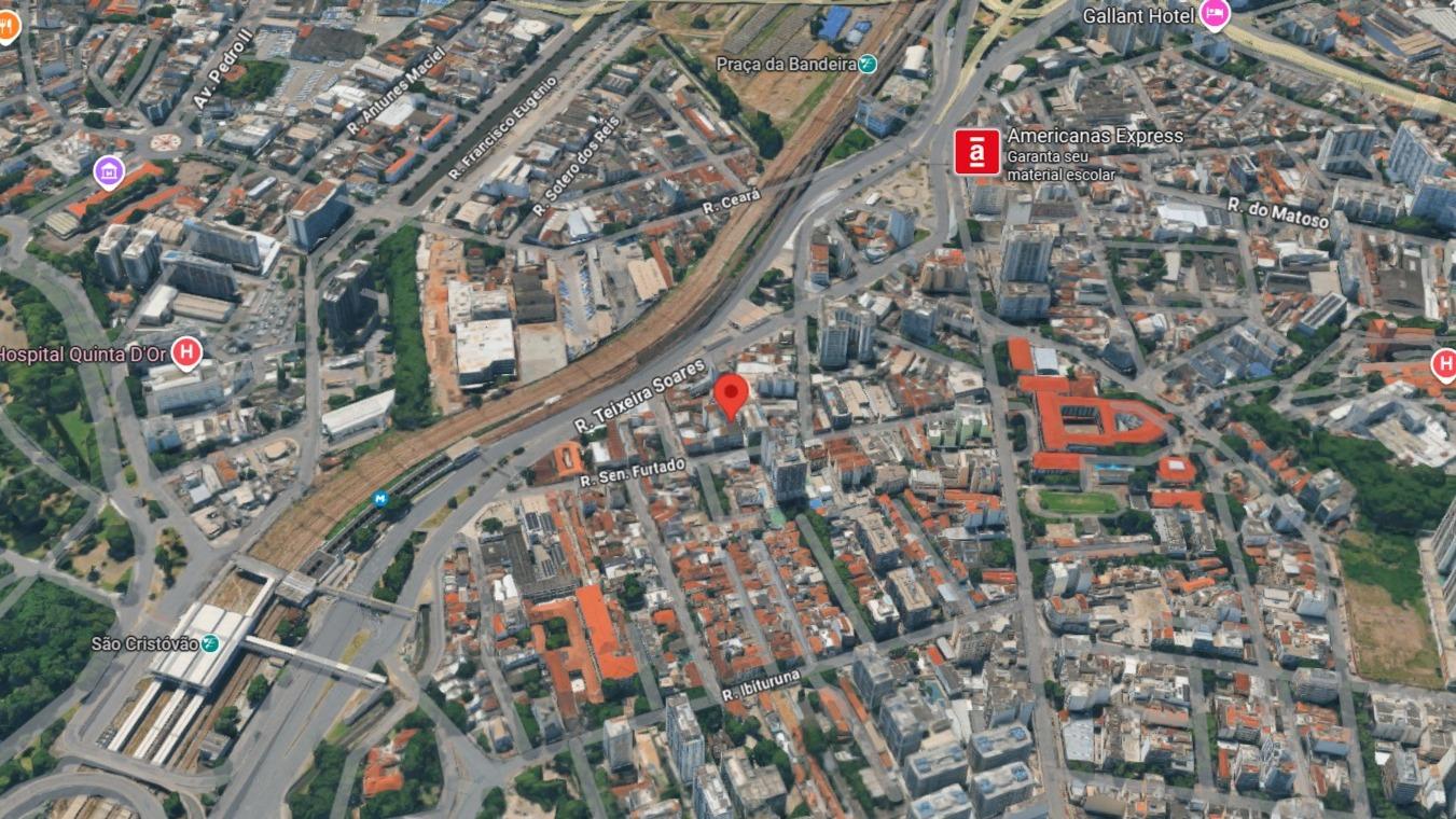 Prédio comercial com 3 pavimentos com uma área de 1.078,77M² em maracanã - Rio de Janeiro/RJ