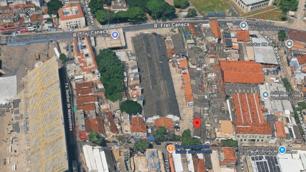 Prédio com terreno de 4.740 m² na Rua Frei Caneca – Rio de Janeiro/RJ