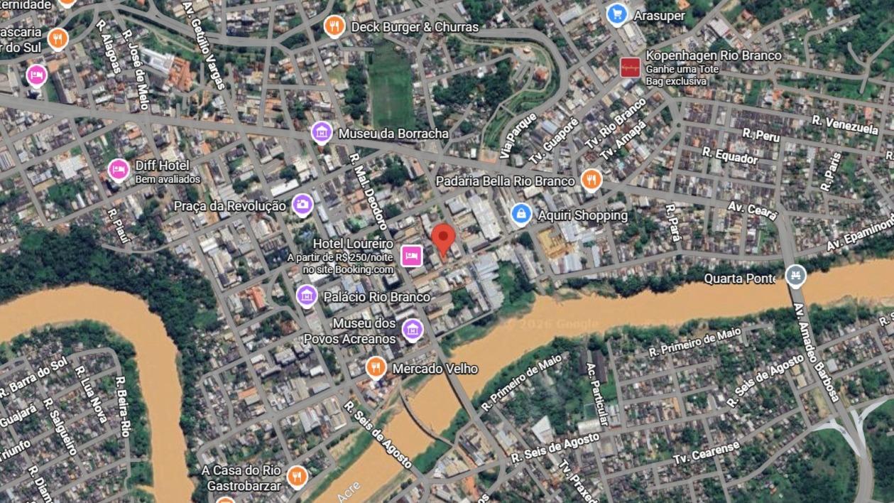 Prédio comercial com uma área edificada total de 2.652,27M² no Centro - Rio Branco/AC