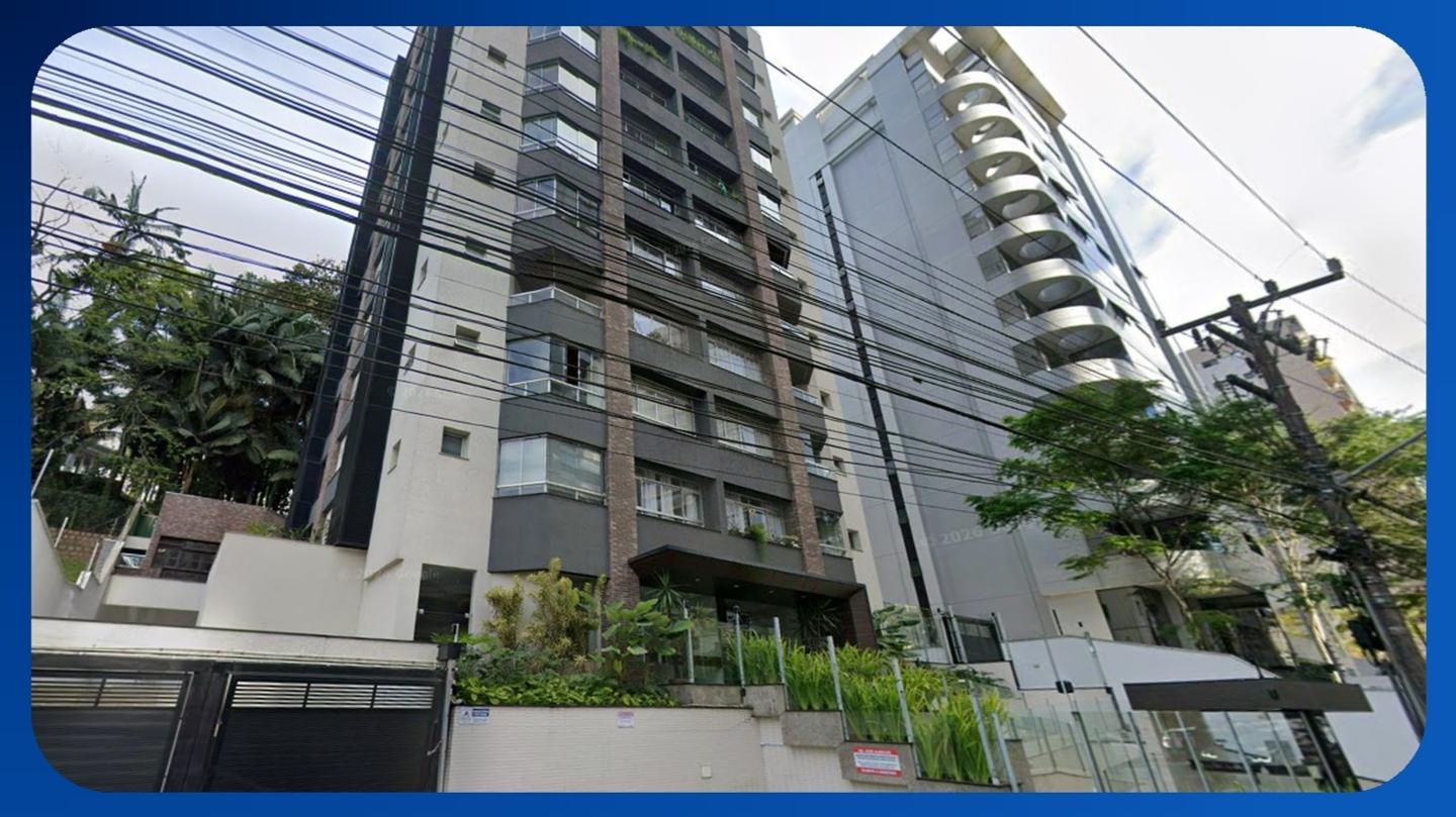 Perfeito - Apartamento Alto Padrão 201 - 2 andar - Área de 123,61m2 - Edifício José de Alencar, Rua Expedicionário Holtz, 377, Central, Joinville/SC