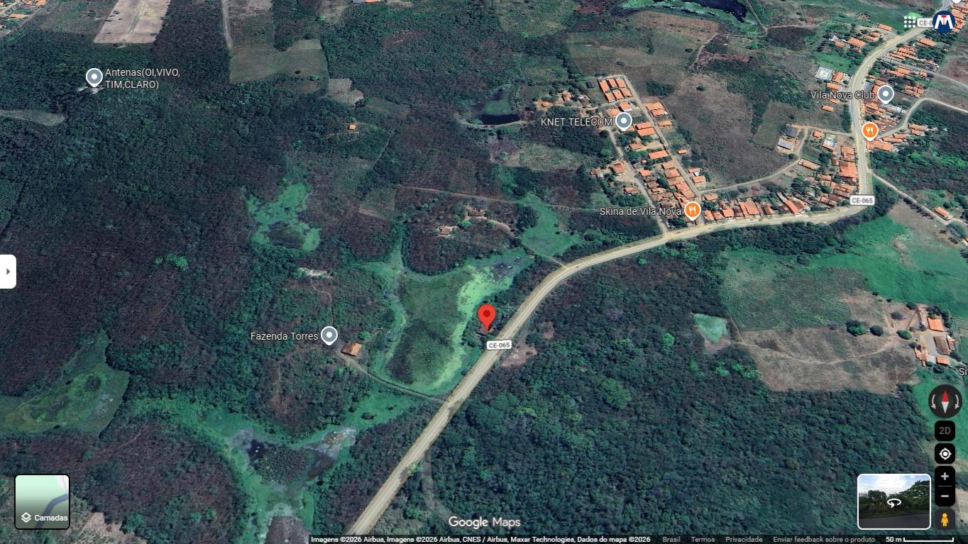 Imóvel Rural, com área de 30 hectares, situado na Rodovia CE 065, Maranguape/CE