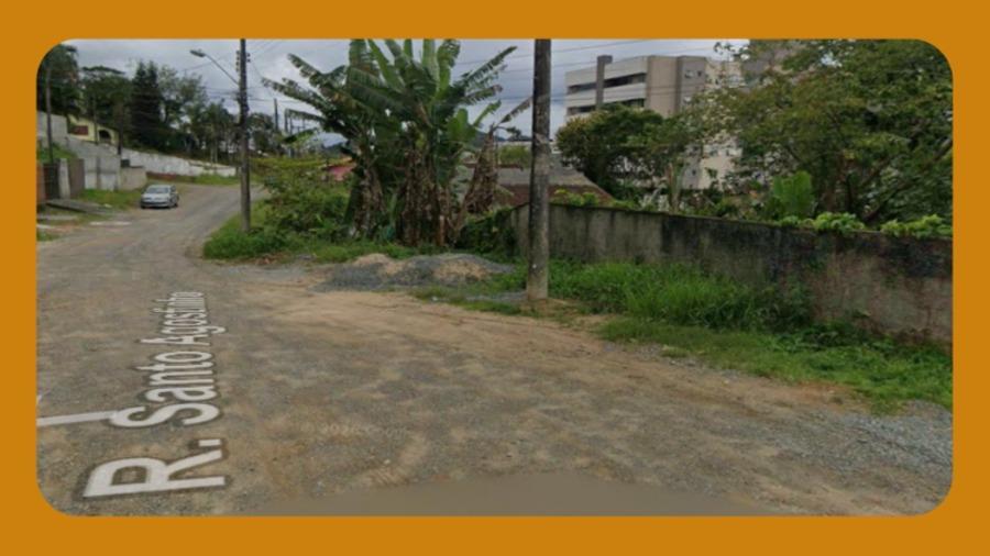 Terreno na rua Santo Agostinho, Bairro Guanabara, Joinville/SC.